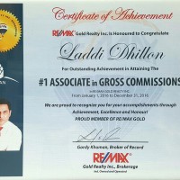 Laddi Dhillon Top Realtor at RE MAX Gold Realty Inc