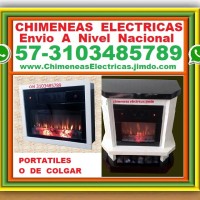 CHIMENEAS ELECTRICAS O ETANOL PORTATILIES O DE COLGAR BOGOTA CALI MEDELLIN BARRANQUILLA