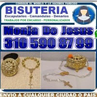 ⭐ Bisuteria MONJA DE JESUS, Camandulas, Rosarios, Denarios, Cali, Palmira, Bogota, Medellin, Barranquilla, Cartagena, Cucuta, Bucaramanga, Soacha, Sol