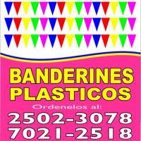 BANDERINES PLASTICOS