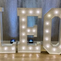 Light Up Letter Hire Staffordshire