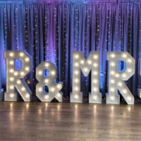 Light Up Letter Hire Staffordshire