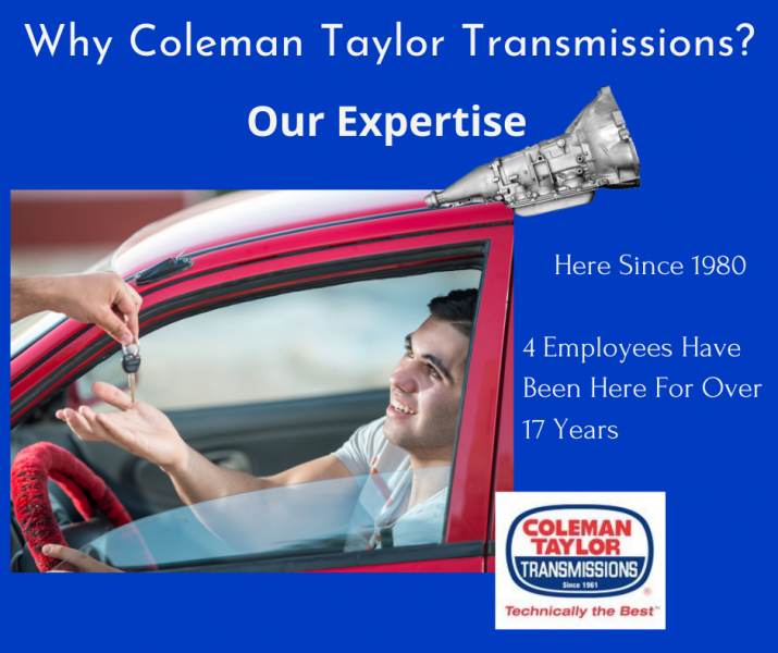 COLEMAN TAYLOR TRANSMISSIONS
