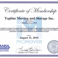 Topline Moving & Storage Inc