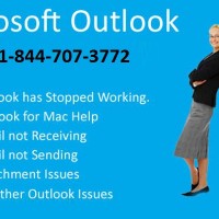 Outlook Support Phone Number 1-844-707-3772