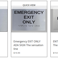 CA ADA SIGNS