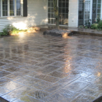 Evanston Stamped Concrete