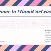 Miami Car Leasing