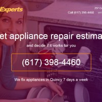 Quincy Appliance Repair Experts