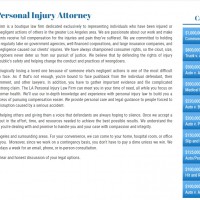 The LA Personal Injury Law Firm